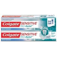 ราคา 110g 2 หลอด ยาสีฟันคอลเกต เซนซิทีฟ โปรรีลีฟ Colgate Sensitive Pro Relief Toothpaste Twin Pack buy 1 get 1 มีตัวเลือกในช้อยส์ (20030821213)