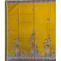 ราคา ผ้าพันอินโด ผ้าบาติก ผ้าปาเต๊ะ ผ้าตัดชุด 2 เมตร ลายกล้วยไม้ ราคาถูก (13864844902)