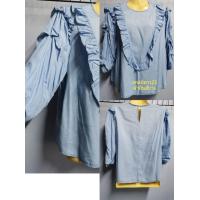 ราคา เสื้อ แฟชั่น สาว อวบ คัด เกรด โิอเวอร์ ไซส์ มือสอง ผ้าลินิน ชีฟอง โพลีเอสเตอร์สีสดทรงสวยใส่สบาย (19606142771)