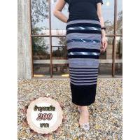 ราคา ผ้าซิ่นสีดำ ผ้าฝ้ายทอมือแท้ ผ้าทอเต็มผืนยังไม่ได้เย็บผ้าซักสีไม่ตกผ้าไม่หด ผ้าถุงสีดำผ้าฝ้าย (10504913361)