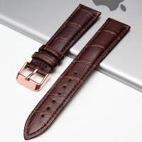 ราคา สายนาฬิกาหนังแท้แบบออริจินอลสายนาฬิกา Seiko เบอร์5อุปกรณ์เสริมสายนาฬิกาสำหรับผู้หญิง18 19สายนาฬิกาสำหรับผู้ชาย20 21 22มม (16148864745)