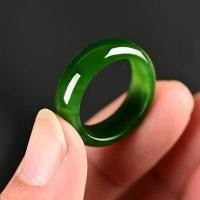 ราคา Oแหวนหยกแท้ หยกพม่า Jadeite Type A พม่า รับประกันหยกพม่าแท้ตลอดชีพ แหวนหยก สีขาว แหวนหยกสีเขียว พร้อมกล่อง (11046494656)