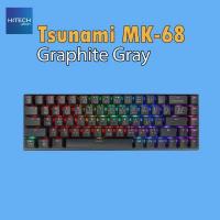ราคา ประกัน 2ปี Tsunami MK68 Keyboard 86 key mechanical gaming Blue switch Red switch Brown switch คีบอร์ด คีบอร์ดเกมมิ่ง Kit IT (19344213595)