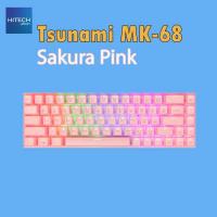 ราคา ประกัน 2ปี Tsunami MK68 Keyboard 86 key mechanical gaming Blue switch Red switch Brown switch คีบอร์ด คีบอร์ดเกมมิ่ง Kit IT (19344213597)