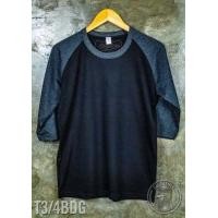 ราคา เสื้อแขนสามส่วน เสื้อแขนสามส่วนวินเทจ เสื้อไหล่สโลป เสื้อยืด เสื้อยืดวินเทจ หลากสี รหัสสินค้าT 3 4 (17332507550)