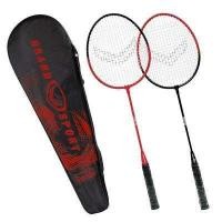 ราคา ไม้แบดมินตัน ไม้แบดคู่ Grand sport FBTฟรี ลูกแบด 3ลูก พลาสติก 2 ชิ้น ขนไก่สี พร้อมปลอกใส่ (16915066646)