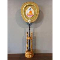 ราคา ขาตั้งตาลปัตร ขาตั้งตาลปัตรไม้ ขาตั้งตาลปัตรปิดทอง ขาตั้งตาลปัตรมุก ขาตั้งตาลปัตรมุกน้ำเต้า ขาตั้งตาลปัตรเสาน้ำมัน (18749176501)