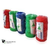 ราคา เชือกไนล่อน เชือกคละสี เชือก 2มิล 2 5มิล 3มิล เชือกโยงแตง เชือกตราไผ่ ตรากบ (12027724935)