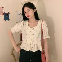 ราคา เสื้อแขนตุ๊กตาลายดอก T8 (3687726583)