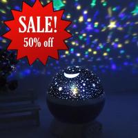 ราคา โคมไฟดวงดาว โคมไฟจำลองดวงดาวและจักรวาล ไฟดวงดาว star projector โคมไฟโปรเจคเตอร์ (11738865166)