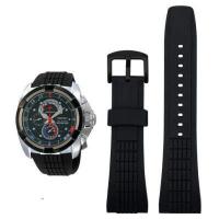 ราคา สายนาฬิกาชาย26มม กว้างสร้อยข้อมือซิลิโคนสำหรับ SEIKO Seiko VELATURA SRH Series SPC007ยาง Arc End Watchband นาฬิกาอุปกรณ์เสริม (8380585347)