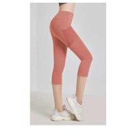 ราคา พร้อมส่ง AL YOGA 016 กางเกงโยคะขา 5 ส่วน มีกระเป๋าข้าง กางเกงเลกกิ้งออกกำลังกายผู้หญิง เป้าสามเหลี่ยม ไร้ตะเข็บ (10533686342)