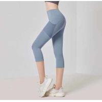 ราคา พร้อมส่ง AL YOGA 016 กางเกงโยคะขา 5 ส่วน มีกระเป๋าข้าง กางเกงเลกกิ้งออกกำลังกายผู้หญิง เป้าสามเหลี่ยม ไร้ตะเข็บ (10533686325)