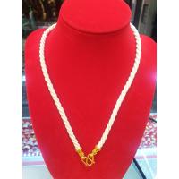 ราคา สร้อยคอไหมญี่ปุ่นเป็นไหมแท้มีความนุ่ม มาพร้อมหัวจรวดสีทอง เส้นไหมมีสี ดำ แบบเ2เกลียว สีดำ สามเกลียว สีน้ำตาล สามเกลียว สีเหลือง สามเกลียว สีเงิน สีทอง สามเกลียว สีขาวสามเกลียว มีคว (11938559827)