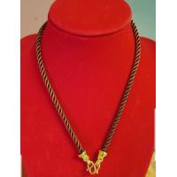 ราคา สร้อยคอไหมญี่ปุ่นเป็นไหมแท้มีความนุ่ม มาพร้อมหัวจรวดสีทอง เส้นไหมมีสี ดำ แบบเ2เกลียว สีดำ สามเกลียว สีน้ำตาล สามเกลียว สีเหลือง สามเกลียว สีเงิน สีทอง สามเกลียว สีขาวสามเกลียว มีคว (11938559806)