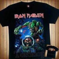 ราคา เสื้อยืดฤดูร้อน เสื้อวง IRONMAIDEN สกรีนคมชัดHเสื้อทรงเอ เสื้อทรงซ้อ เสื้อวง เสื้อวงวินเทจS 5XL (19620677035)