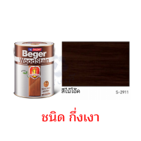 ราคา เบเยอร์ ย้อมไม้ สีย้อมไม้ วูดสเตน ชนิดกึ่งเงาBeger WoodStain Semi Gloss สีโชว์ลายไม้ สีทาไม้แท้ ประตู หน้าต่าง ไม้ฝา (9711657232)