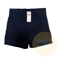 ราคา Lady1005 กางเกงสเตย์ขาสั้น ผ้าทอ เอวสูงกระชับหน้าท้อง ยกก้น (16243219680)