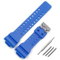 ราคา ผู้ชายResin StrapสำหรับCasio G SHOCK GA 100 110 120 150 200 300 GD 100 110 120 G 8900 GR 8900 GW 8900 GLS 100 GLS 8900 G Shockนาฬิกาทดแทนได้อุปกรณ์เสริม (6229442678)
