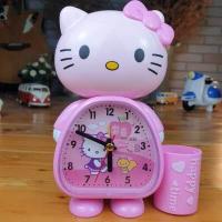 ราคา นาฬิกาปลุกคิตตี้น่ารัก รุ่นที่เสียบปากกา (7806566914)