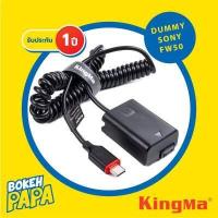 ราคา KINGMA DUMMY Battery SONY NP FW50 มีประกัน 1ปี แบตไลฟ์สด แบตดัมมี่ กล้อง รุ่น NEX a5000 a5100 a6000 a6300 a6400 a6500 A7 A7 II Camera Battery SONY NP FW50 แบตกล้อง (19485629548)