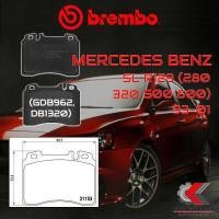 ราคา ผ้าเบรคหน้า BREMBO MERCEDES BENZ SL R129 280 320 500 600 ปี 93 01 P50010B (15653806323)