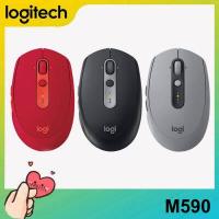 ราคา Ready to Ship Original Logitech M590 Multi device USB Wireless Bluetooth Office Silent Mouse Ergonomics Mouse For PC Laptop Computer (19013958297)