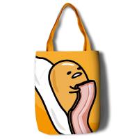 ราคา Gudetama Gudetama Gudetama กระเป๋าช้อปปิ้งไข่ขี้เกียจกระเป๋าสะพายไหล่ผ้าใบกระเป๋าถือเรียบง่ายสำหรับผู้หญิง (11809683713)