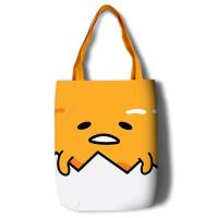 ราคา Gudetama Gudetama Gudetama กระเป๋าช้อปปิ้งไข่ขี้เกียจกระเป๋าสะพายไหล่ผ้าใบกระเป๋าถือเรียบง่ายสำหรับผู้หญิง (11809683696)