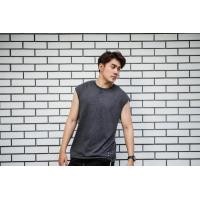 ราคา เสื้อแขนกุดทรงเกาหลี สีพื้น Oliver Muscle (11314205672)