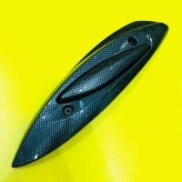 ราคา แผ่นกันร้อนท่อ Fino 115i 2013 2014 Fino2014 fino125i fino fi หัวฉีด ชุบรุ้ง เคฟล่าดำตัดรุ้ง เคฟล่าดำล้วน (18009766291)