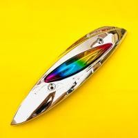 ราคา แผ่นกันร้อนท่อ Fino 115i 2013 2014 Fino2014 fino125i fino fi หัวฉีด ชุบรุ้ง เคฟล่าดำตัดรุ้ง เคฟล่าดำล้วน (18009766289)