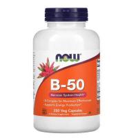 ราคา ล๊อตใหม่ วิตามินบีรวม B 50 B Complex Vitamin B บีคอมแพล็กซ์ 100 250 แคปซูล บำรุงประสาท ดีต่อระบบภูมิคุ้มกัน Now Food (19177605344)