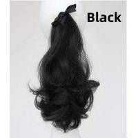ราคา 30ซม แฮร์พีชหางม้า ผมปลอม ผู้หญิง วิกผมหยิกสั้นยางรัดผมหางม้าสำหรับสุภาพสตรีสาวสะดวกวิกผมหางม้าต่อผม แฟชั่น ผมปลอม (17273994998)