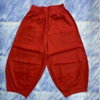 ราคา กางเกงผ้ายีนส์ฟอกทรงขาต่อ5ส่วนกระเป๋าหน้า กางเกงขา 5 ส่วนหญิงผ้าลินิน กางเกงซามูไร กางเกงแม้ว กางเกงฮาเร็ม กางเกง5ส่วนผ้าลินินและยีนส (10571152341)