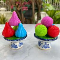 ราคา คู่ละ 90 บาท พานไหว้พระพิฆเนศ ขนมโมทกะลาดู พานขนมลาดูโมทกะ พานโมทกะ ลาดู ถวายองค์เทพ พระพิฆเนศ (17742655609)