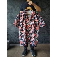 ราคา Zanischo เสื้อฮาวาย พิมพ์ลายใบไม้ สไตล์เกาหลี ผ้าบางเบา ใส่สบายไม่ต้องรีด (19509422180)