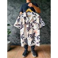ราคา Zanischo เสื้อฮาวาย พิมพ์ลายใบไม้ สไตล์เกาหลี ผ้าบางเบา ใส่สบายไม่ต้องรีด (19509422176)