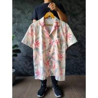 ราคา Zanischo เสื้อฮาวาย พิมพ์ลายใบไม้ สไตล์เกาหลี ผ้าบางเบา ใส่สบายไม่ต้องรีด (19509422153)