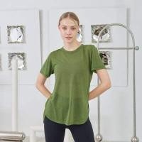 ราคา Penny Activewear เสื้อออกกำลังกาย แขนสั้น Gwen Top ตัวยาว คลุมสะโพก ปิดสะโพกมิด ใส่ทับบรา เสื้อฟิตเนส เสื้อโยคะ เสื้อวิ่ง ปิดเลกกิ้ง (18165066073)