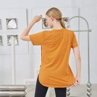ราคา Penny Activewear เสื้อออกกำลังกาย แขนสั้น Gwen Top ตัวยาว คลุมสะโพก ปิดสะโพกมิด ใส่ทับบรา เสื้อฟิตเนส เสื้อโยคะ เสื้อวิ่ง ปิดเลกกิ้ง (18165066070)