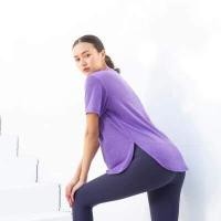 ราคา Penny Activewear เสื้อออกกำลังกาย แขนสั้น Gwen Top ตัวยาว คลุมสะโพก ปิดสะโพกมิด ใส่ทับบรา เสื้อฟิตเนส เสื้อโยคะ เสื้อวิ่ง ปิดเลกกิ้ง (7709605783)
