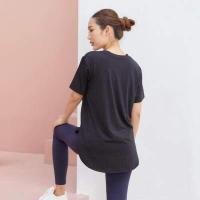 ราคา Penny Activewear เสื้อออกกำลังกาย แขนสั้น Gwen Top ตัวยาว คลุมสะโพก ปิดสะโพกมิด ใส่ทับบรา เสื้อฟิตเนส เสื้อโยคะ เสื้อวิ่ง ปิดเลกกิ้ง (18165066067)