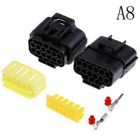 ราคา Ministar 1ชุด1 2 3 4 6 8 10 12 Pin Way ขั้วต่อสายไฟกันน้ำปลั๊กตัวต่อรถยนต์ (3564368300)