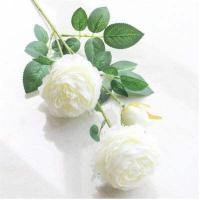 ราคา 3หัวดอกโบตั๋นกุหลาบดอกไม้ประดิษฐ์ผ้าไหมดอกไม้ปลอมสำหรับตกแต่งงานแต่งงานงานฝีมือ Diy ห้องนั่งเล่นบ้านตกแต่งโต๊ะ (16542063833)