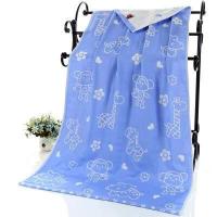 ราคา ผ้าเช็ดตัวสาลู ขนาด 70 140cm COTTON 100 ซับน้ำดี ผ้าเช็ดตัวสาลูทอ3ชั้น (18878913202)