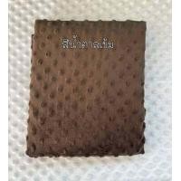 ราคา ผ้าเม็ดดอทขนมิงค์ minky dot ผ้าเมตร ผ้าทำผ้าห่ม (11140276783)