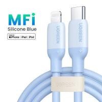 ราคา UGREEN MFi สายชาร์จไอโฟน สายชาร์จโทรศัพท์มือถือ Silica Gel USB C to Lightning Cable Apple Charging Cable PD Type C to Lightning Cable Compatible with iPhone 14 13 Pro Max Model 20304 (16177507735)