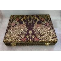 ราคา กล่องใส่พระใส่เครื่องประดับกล่องกำมะหยี่18ช่อง แบบล็อก (20244062129)