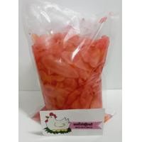 ราคา ขิงดองสามรส ขิงดองเฉพาะเนื้อ 1 000 กรัม สีขิงทางร้านอาจไม่ชมพูสดมากเพราะดองน้ำตาลทราย ขิงดองไส้กรอกอิสาน ขิงดองเป็ดย่าง ขิงดองโซบะญี่ปุ่น (16312084048)